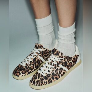 Zara Leopard Print Sneakers